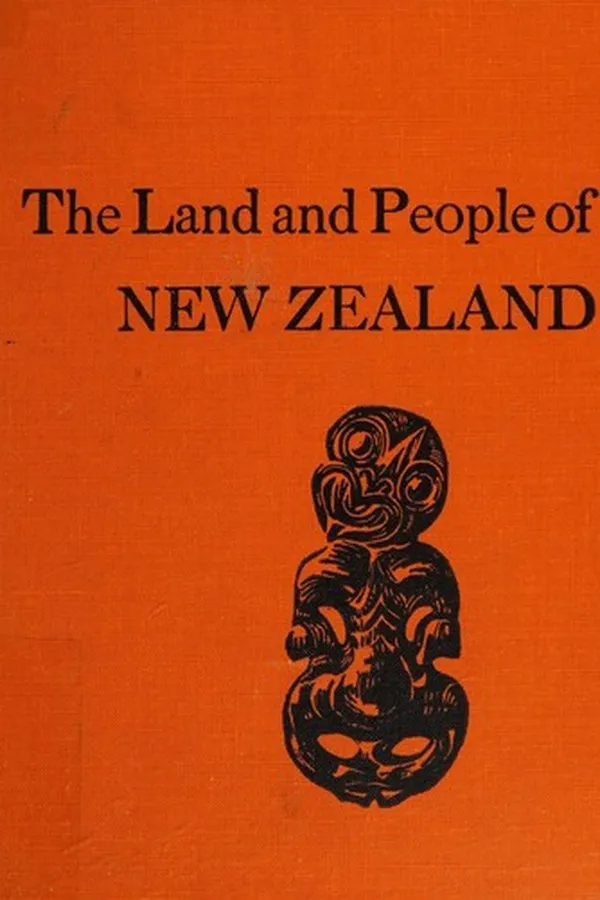 Capa de The land and people of New Zealand