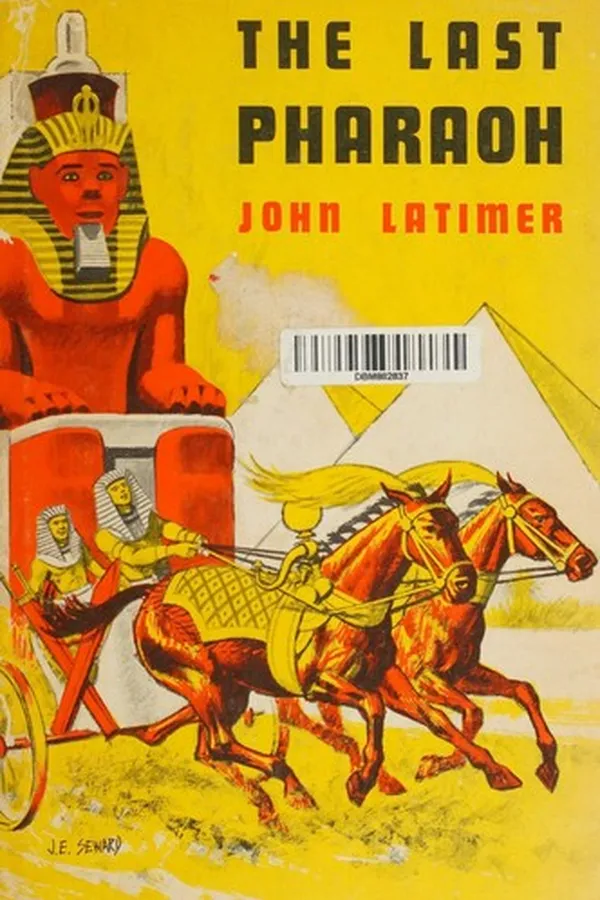 Capa de The last Pharaoh, a novel