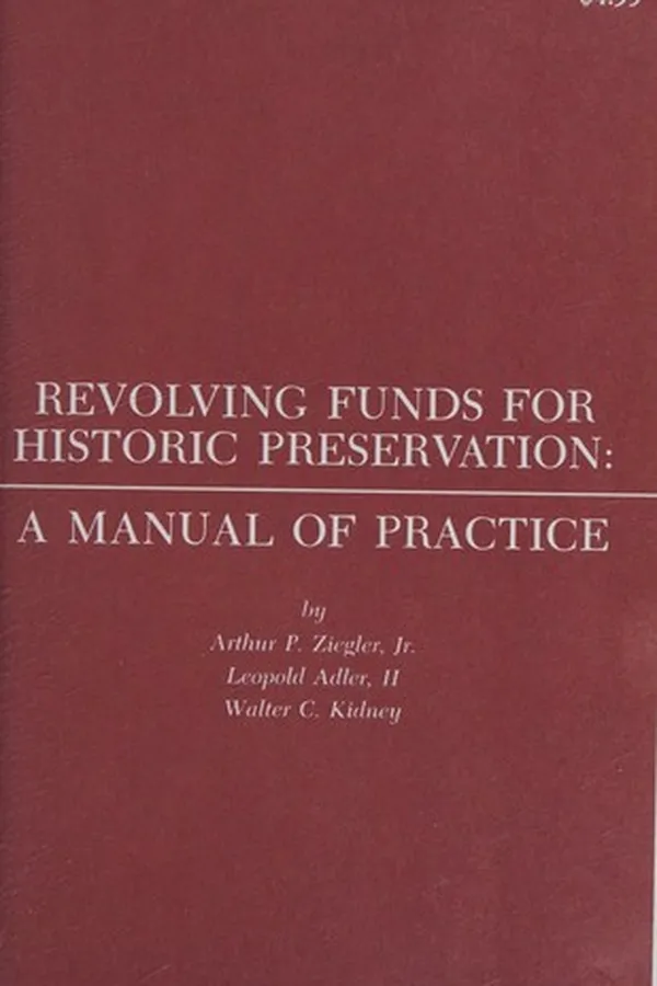 Capa de Revolving funds for historic preservation