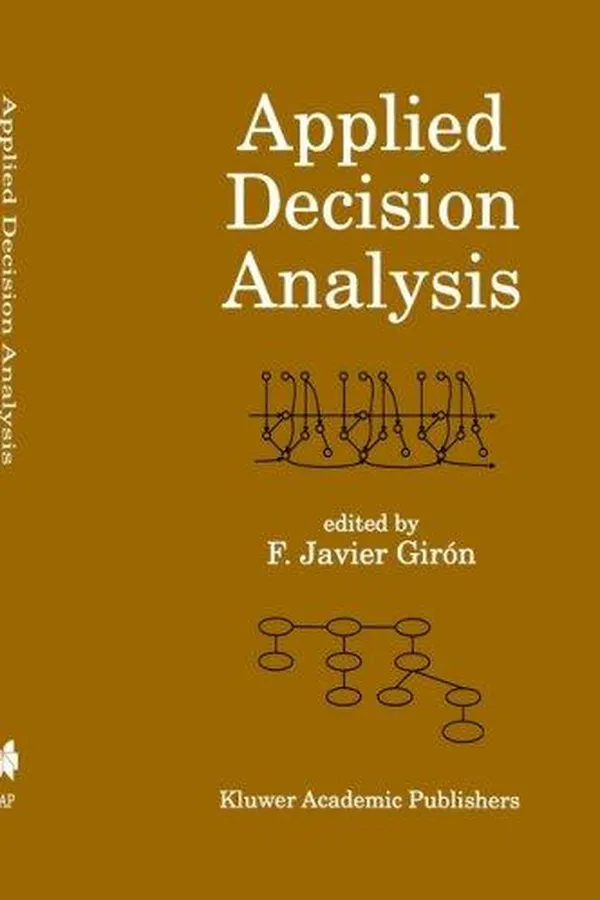 Cover of Applied decision analysis