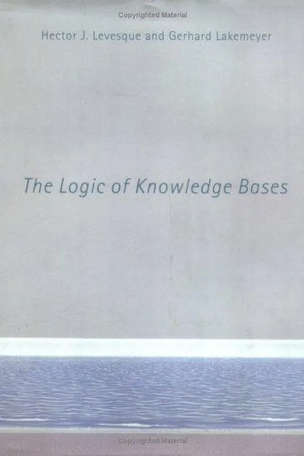 Capa de The logic of knowledge bases