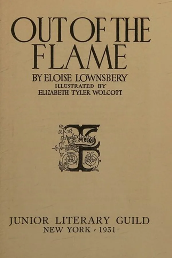 Capa de Out of the Flame