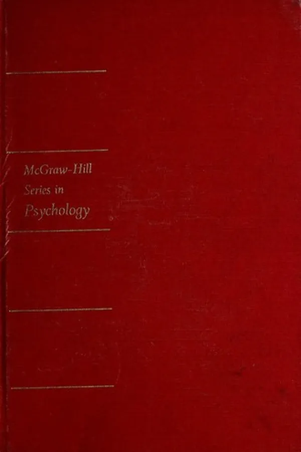Capa de Readings in industrial and business psychology
