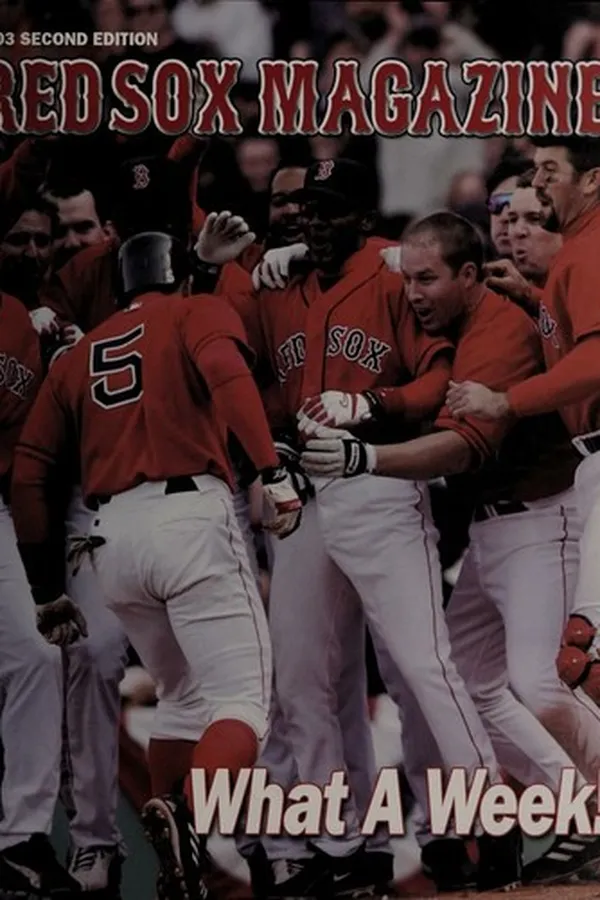 Cover of Red Sox magazine