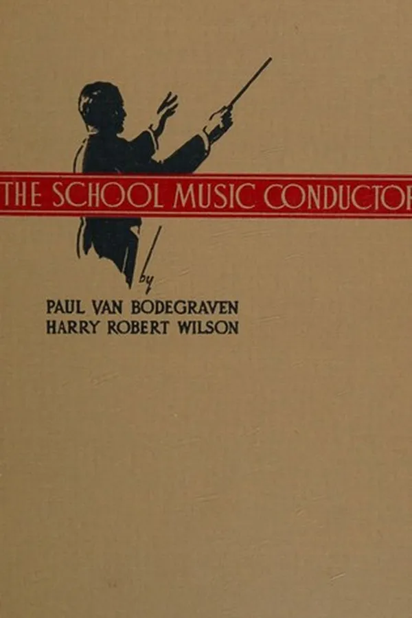 Capa de The school music conductor