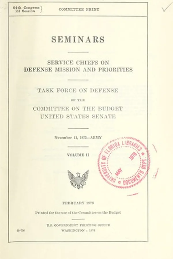 Capa de Service Chiefs on defense mission and priorities