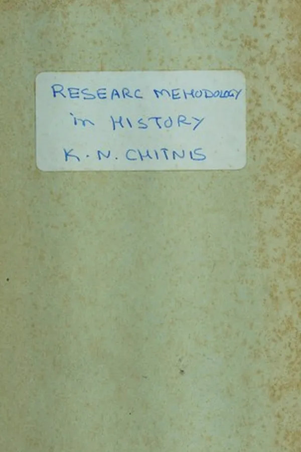 Capa de Research methodology in history