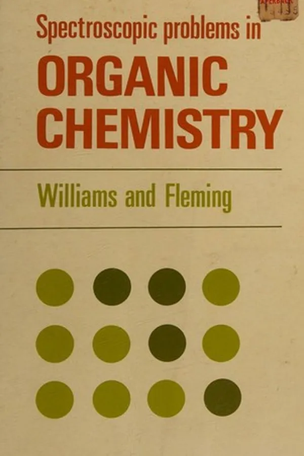 Capa de Spectroscopic Problems In Organic Chemistry