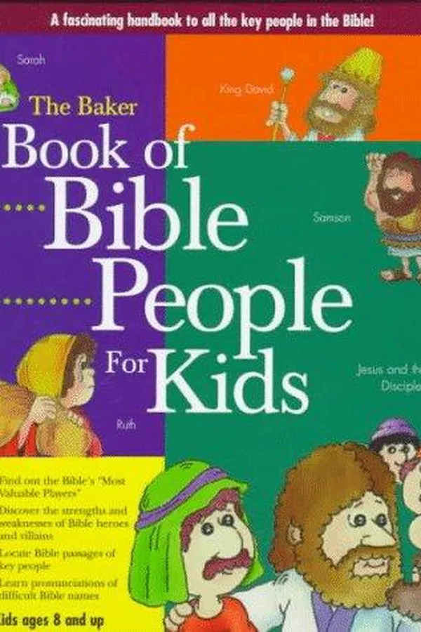 Capa de The Baker book of Bible people for kids