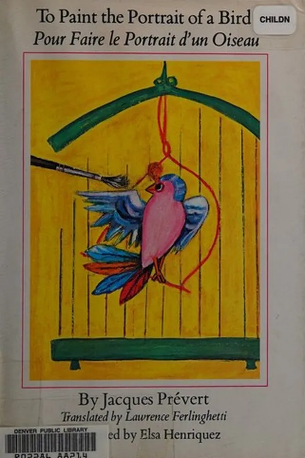 Capa de To paint the portrait of a bird =
