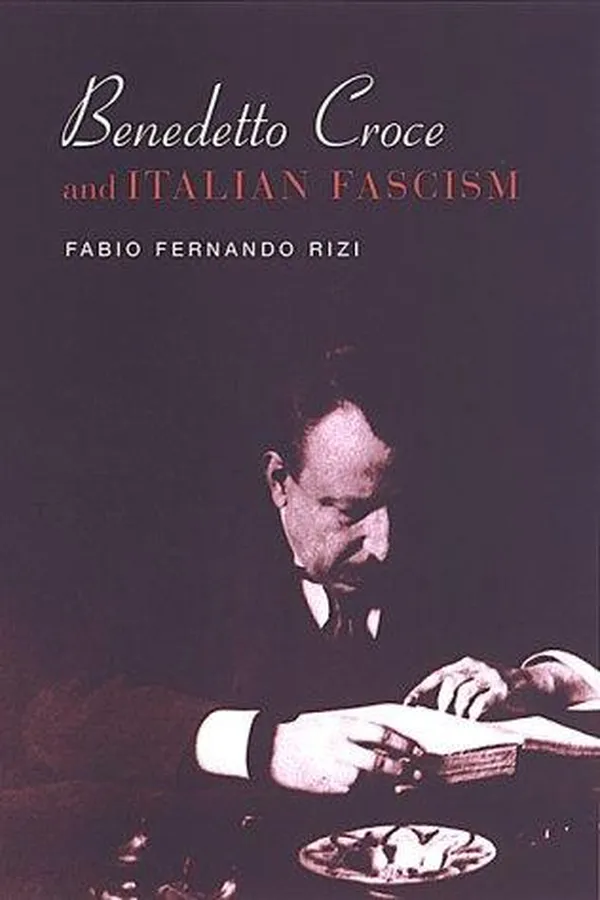 Capa de Benedetto Croce and Italian fascism
