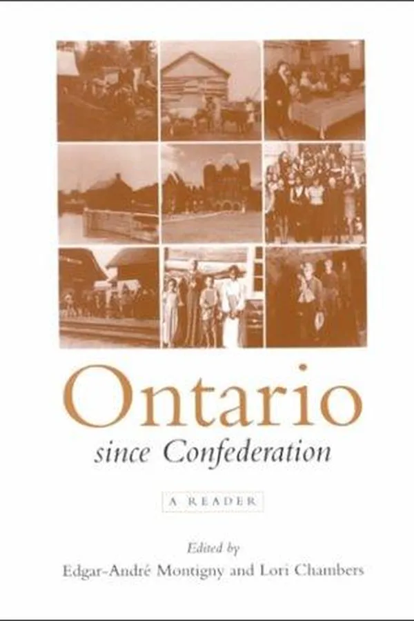 Cover of Ontario since Confederation