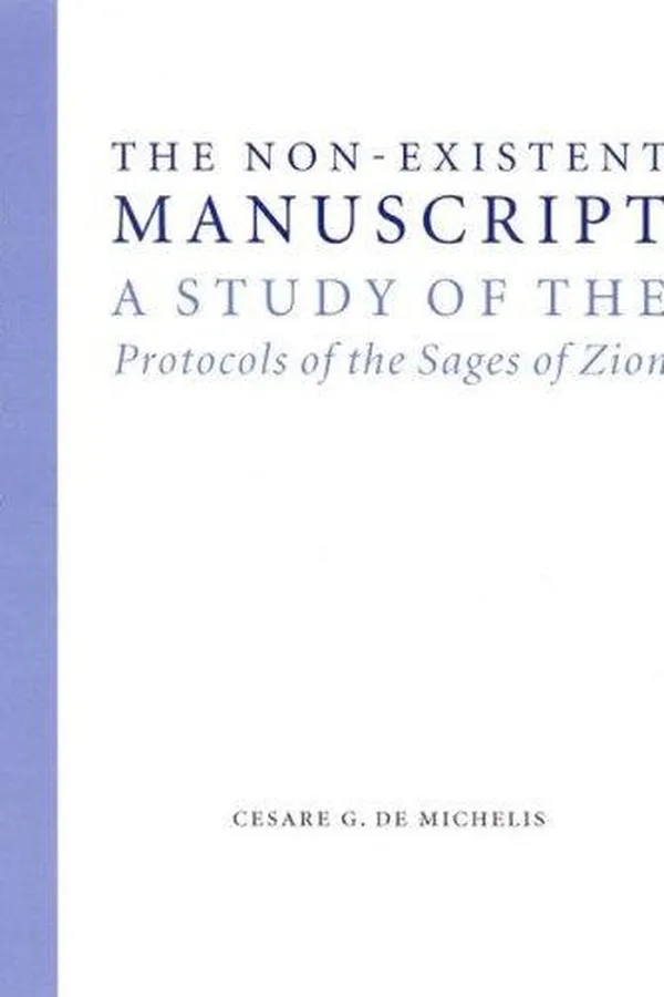 Capa de The non-existent manuscript
