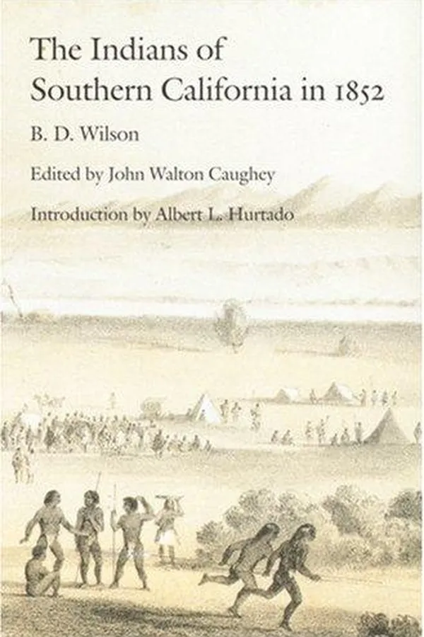Capa de The Indians of southern California in 1852