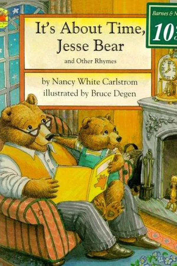 Capa de It's about time, Jesse Bear, and other rhymes