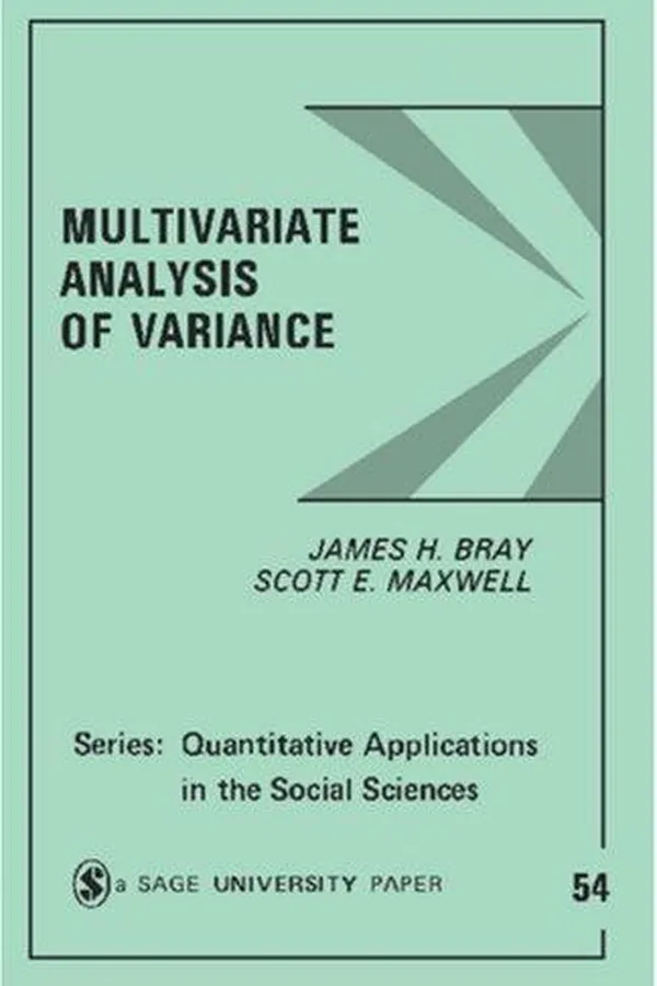 Cover of Multivariate analysis of variance