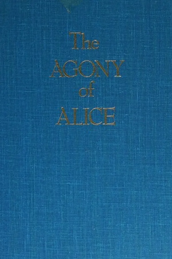 Capa de The Agony of Alice