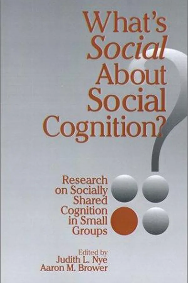 Capa de What's social about social cognition?
