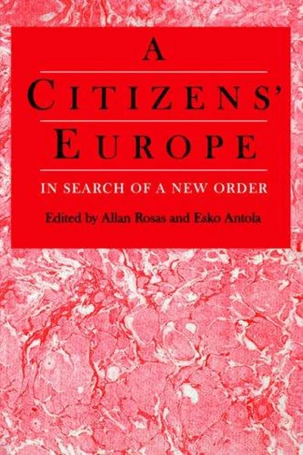 Capa de A citizens' Europe