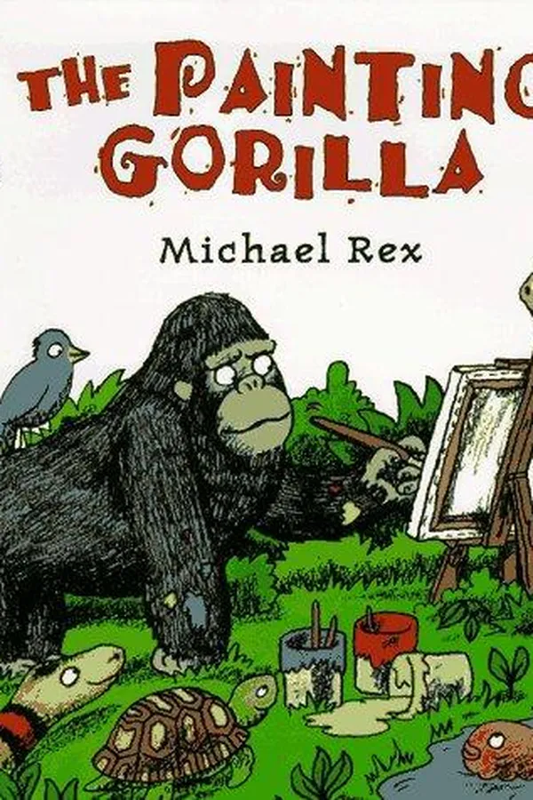 Capa de The painting gorilla
