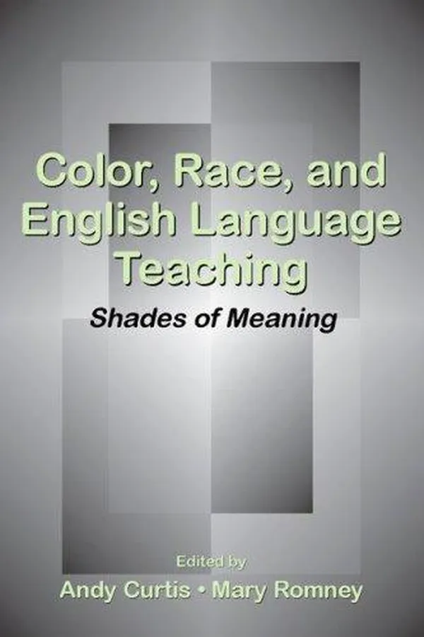 Capa de Color, race, and English language teaching