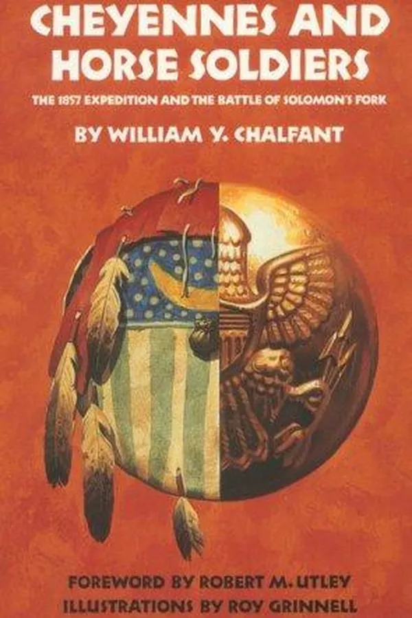 Capa de Cheyennes and horse soldiers