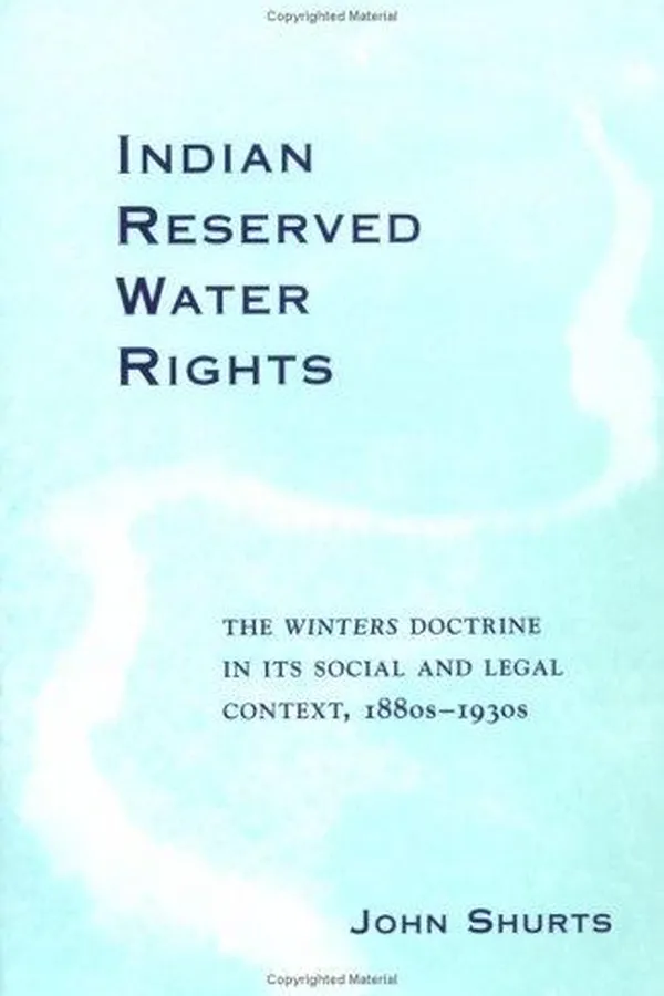 Capa de Indian Reserved Water Rights