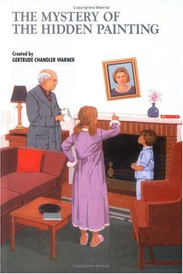 Capa de The Mystery of the Hidden Painting