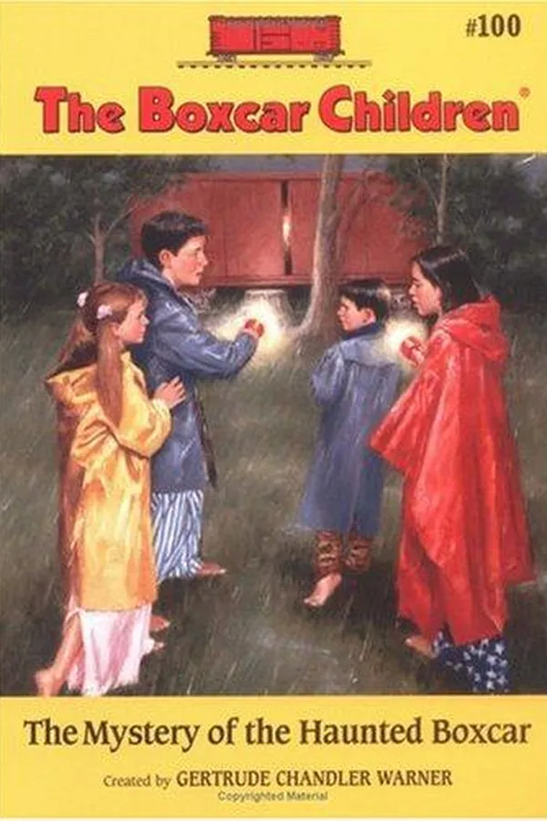 Capa de The Mystery Of The Haunted Boxcar