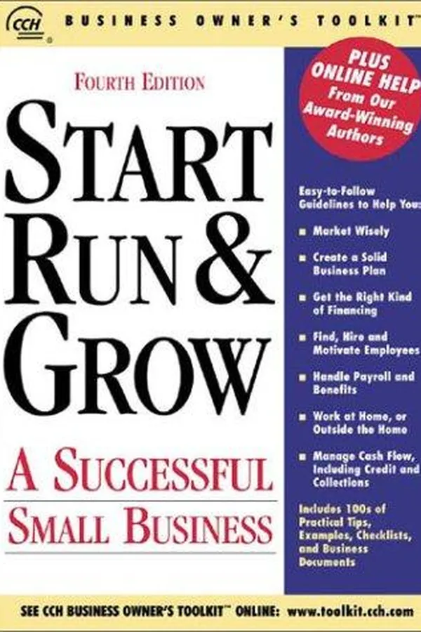 Capa de Start, run & grow a successful small business