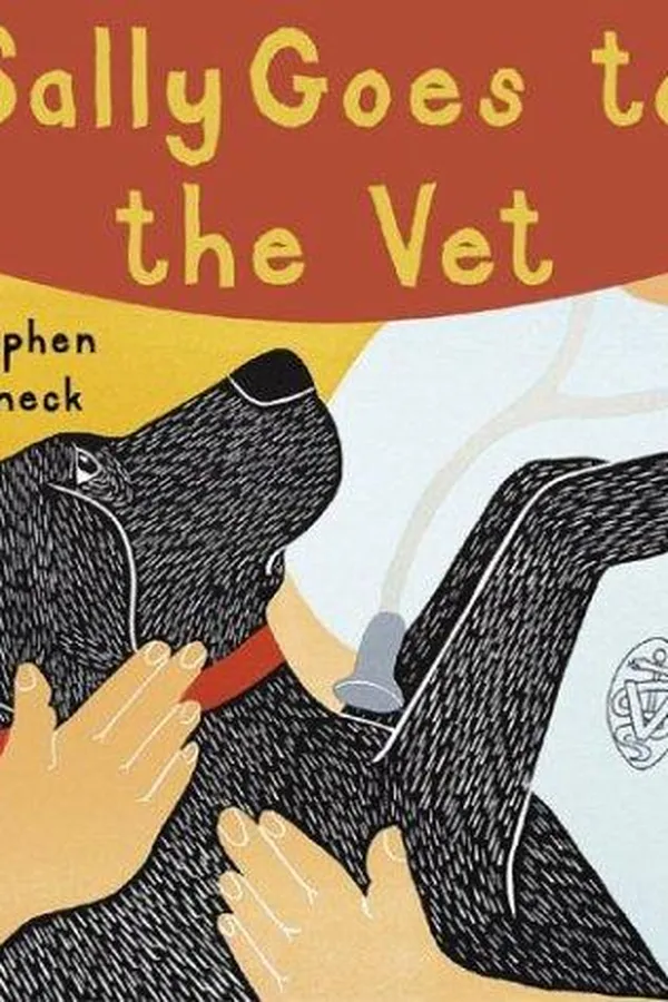 Capa de Sally goes to the vet