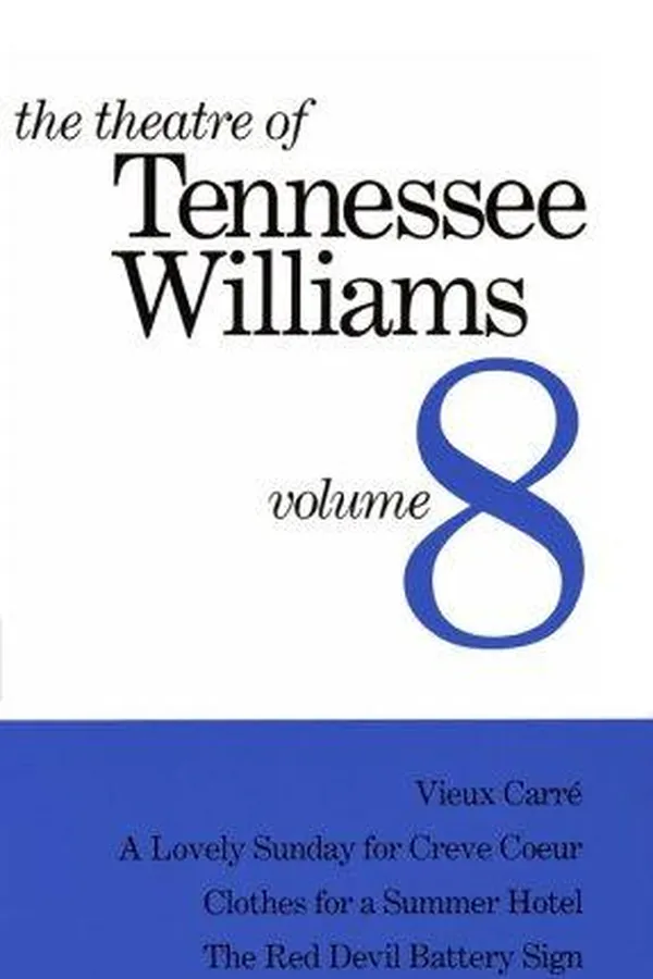 Capa de The Theatre of Tennessee Williams (Clothes for a Summer Hotel / Lovely Sunday for Creve Coeur / Red Devil Battery Sign / Vieux Carre)