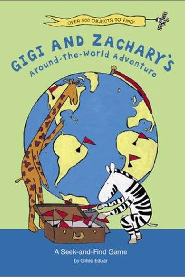 Capa de Gigi and Zachary's Around-the-World adventure