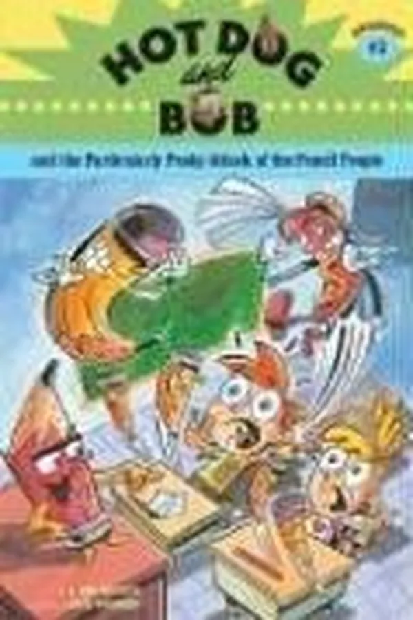 Capa de Hot Dog and Bob and the particularly pesky attack of the Pencil People