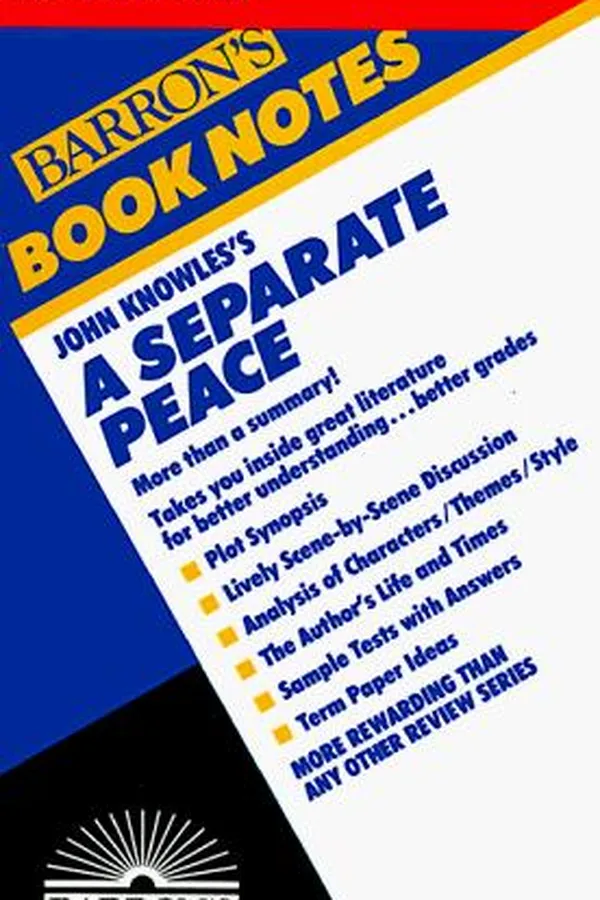 Cover of John Knowles's A separate peace
