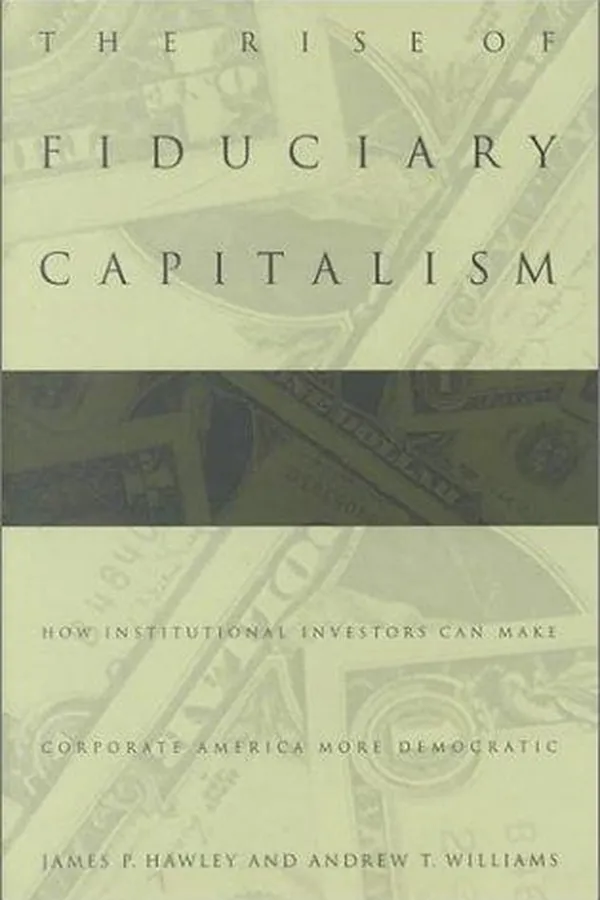Capa de The rise of fiduciary capitalism