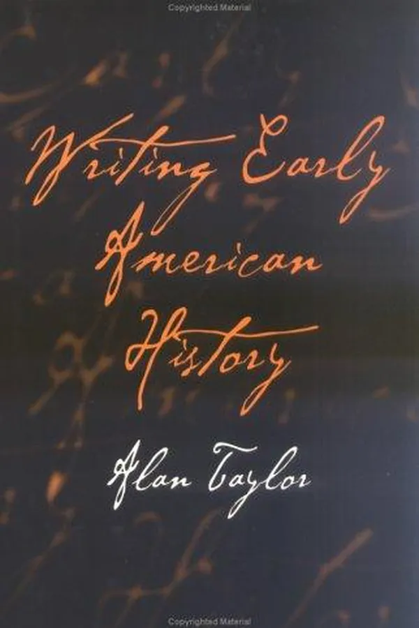 Capa de Writing early American history