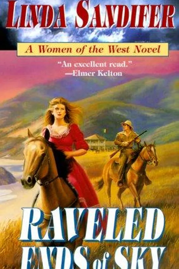 Capa de Raveled Ends of Sky (Women of the West Novels