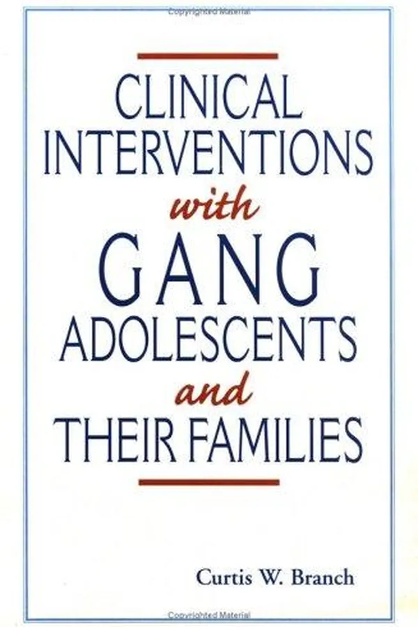 Capa de Clinical interventions with gang adolescents and their families