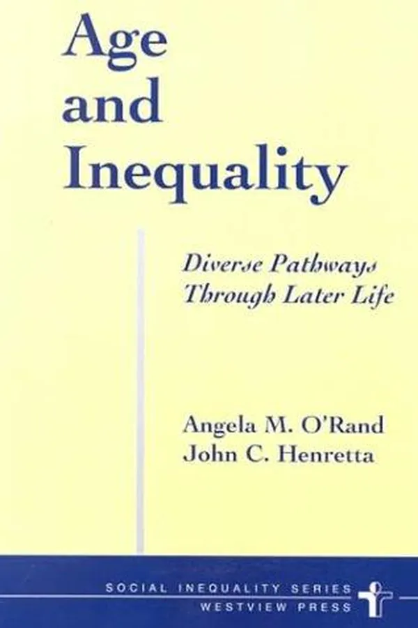 Capa de Age and inequality