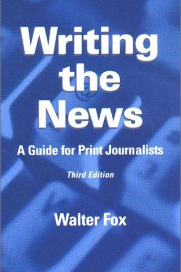 Capa de Writing the News
