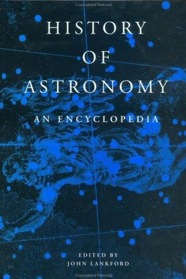 Capa de History of Astronomy