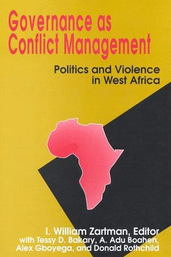 Capa de Governance As Conflict Management