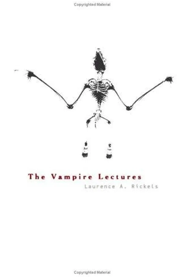 Cover of The vampire lectures