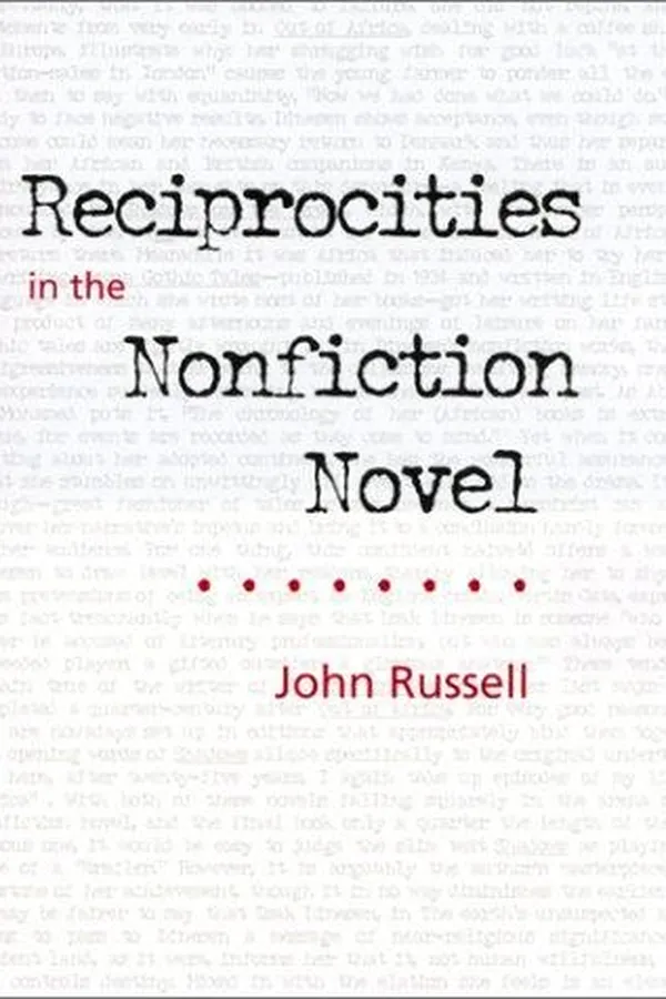 Capa de Reciprocities in the nonfiction novel