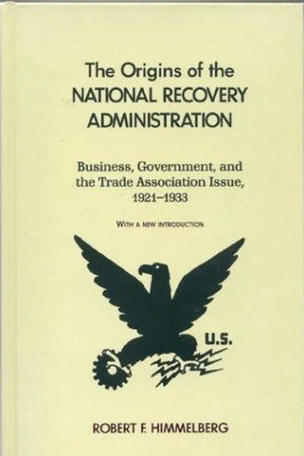 Capa de The origins of the National Recovery Administration
