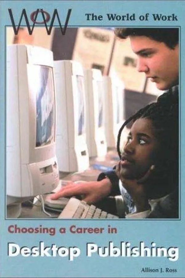 Capa de Choosing a career in desktop publishing