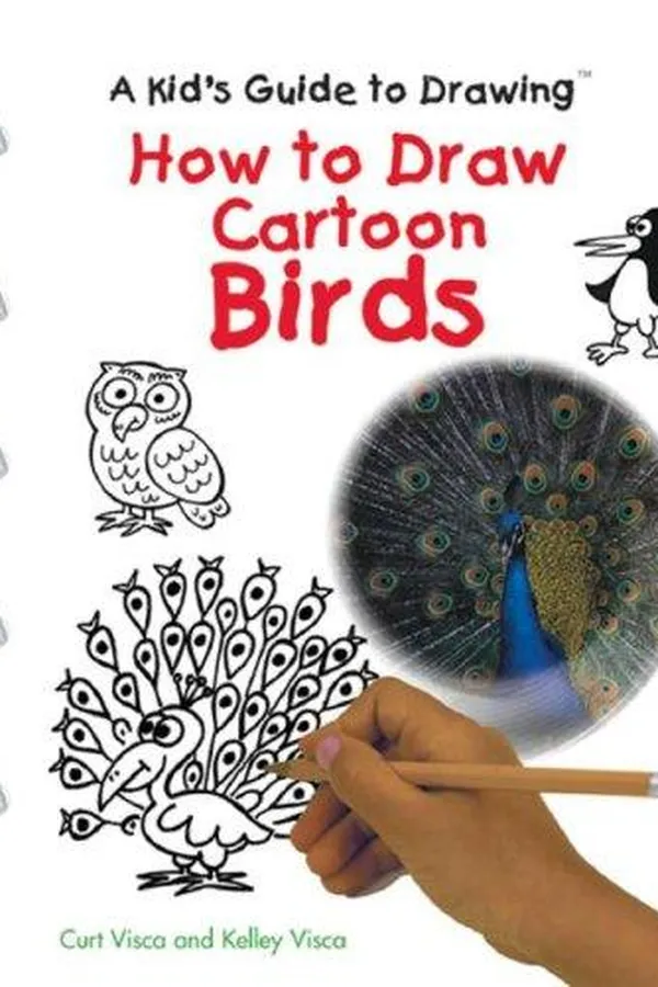 Capa de How to draw cartoon birds