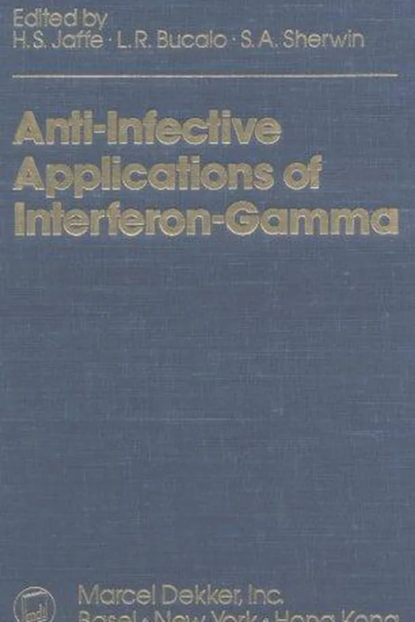 Capa de Anti-infective applications of interferon-gamma
