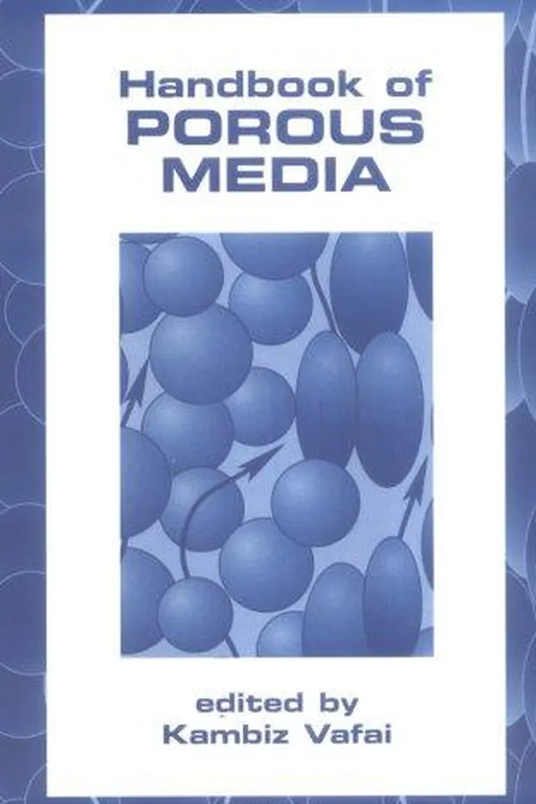 Capa de Handbook of Porous Media